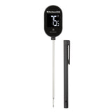 KitchenAid KQ910 Backlit Instant Read Digital Food Kitchen Grill Thermometer, Meat, and Cooking Wireless Thermometerer, Black KitchenAid