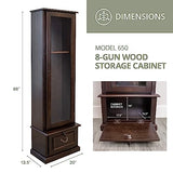 American Furniture Classics Gun Cabinet, Brown American Furniture Classics