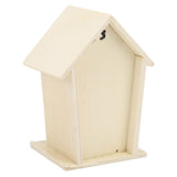 Bee Houses Bird House Bee Hive Wooden Insects House, Wooden Bee Hive, Hanging Hotels for Pollinator Bees, Ladybugs Pssopp