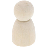 Bright Creations Wood Peg Dolls, Wooden Figures (1.1 Inch, 50-Pack) Bright Creations