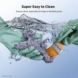 ANYCUBIC Water Washable 3D Printer Resin, 405nm High Precision UV-Curing 3D Resin, Low Shrinkage Standard Photopolymer Resin for 8K Capable LCD DLP Resin 3D Printer Printing (Grey + Grey, 2000g) ANYCUBIC