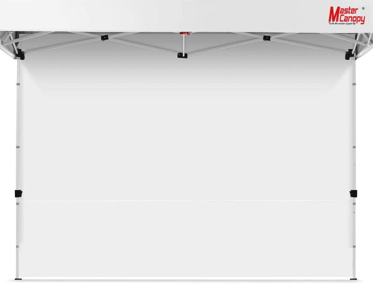 MASTERCANOPY Instant Canopy Tent Sidewall for 10x10 Pop Up Canopy, 1 Piece, White MASTERCANOPY
