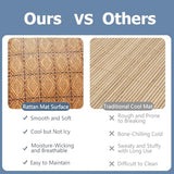 WLLYXUS Japanese Floor Mattress Futon Mattress,Tatami Mat Sleeping Pad Cooling Foldable Roll Up Mat Dormitory Pad Floor Lounger Pillow Bed WLLYXUS