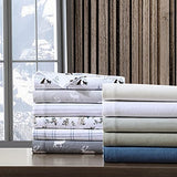 Eddie Bauer - Twin Sheets, Cotton Flannel Bedding Set, Brushed For Extra Softness, Cozy Home Decor (Woodland Friends, Twin) Eddie Bauer