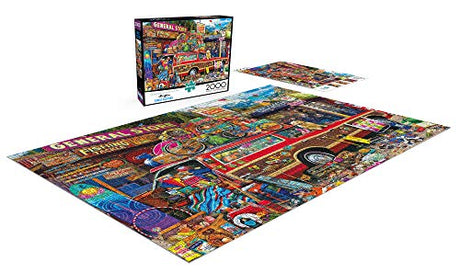 Buffalo Games - Aimee Stewart - Family Vacation - 2000 Piece Jigsaw Puzzle for 168 months to 1200 months cnmd