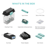 Polymaker 3D Printing Filament Dryer and Storage Box - PolyDryer and PolyDryer Box for Filament Drying and Sealing with Heat Control, Compatible with PA Nylon, PLA, PVB, PETG, ABS, TPU 1.75mm 2.85mm Polymaker