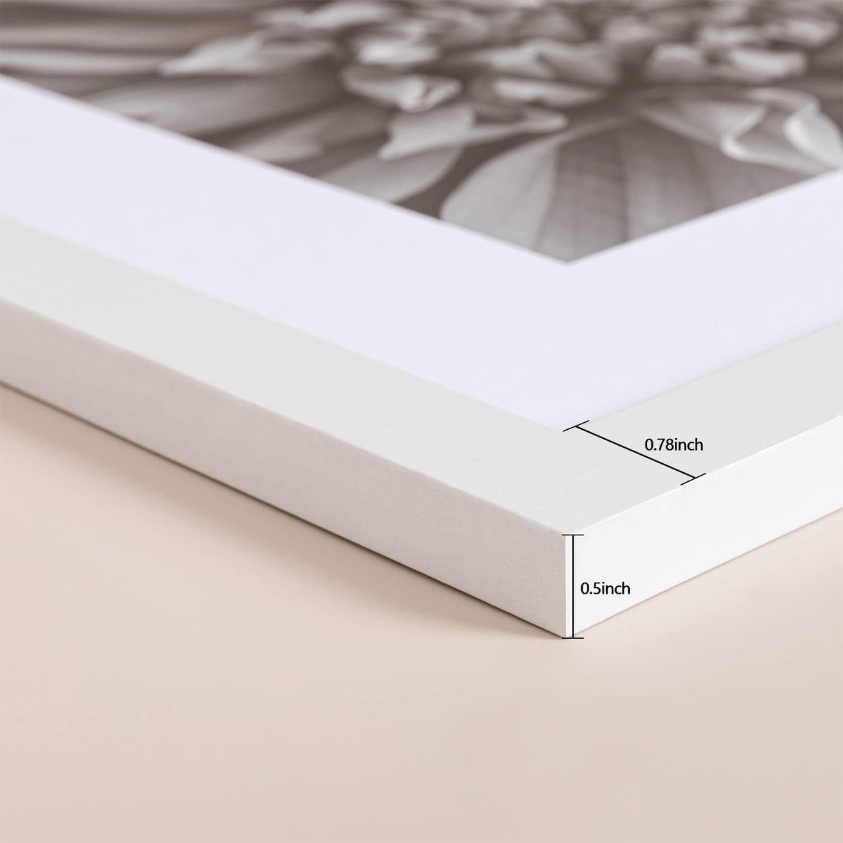 eletecpro 12x12 Picture Frames Set of 9, Classic Gallery Wall Frame Set Displays 8x8 Photo with Mat or 12x12 No Mat, Square Picture Frames Collage Wall Decor, White Home Decor for Hanging eletecpro