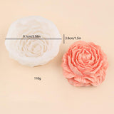 3D Peony Flower Silicone Molds Set, 3 Sizes, for Candle Making, Soap, Resin Crafts JIECHOGJ