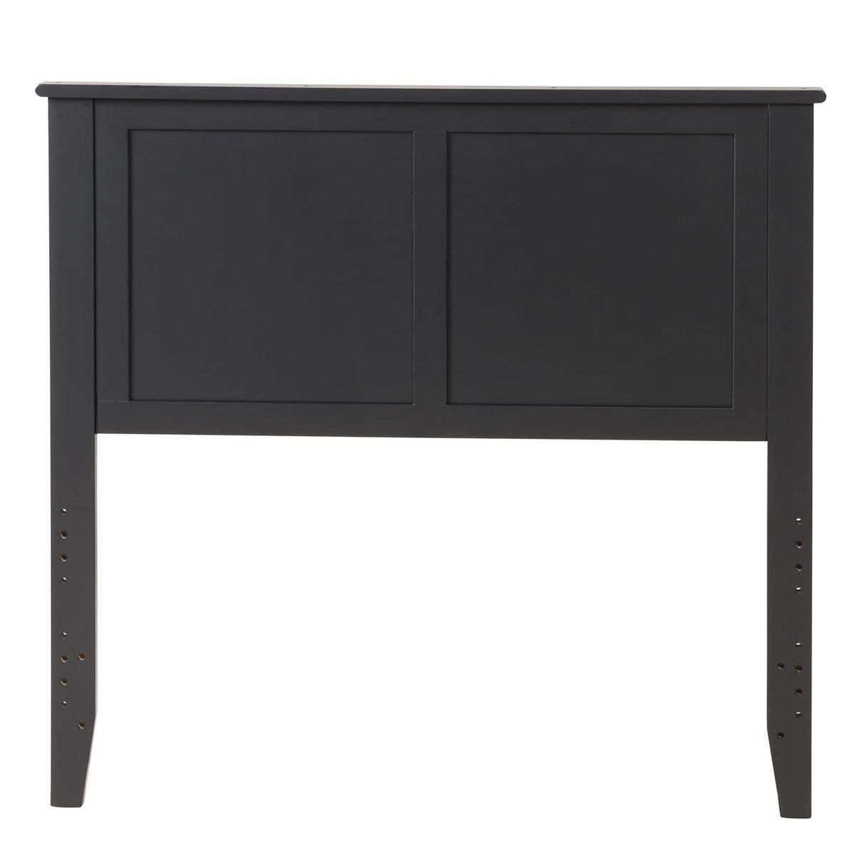 Giantex Adjustable Black Wood Headboard for Twin Beds – Sturdy Flat Panel with Modern Design Giantex