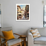 Cityscape Paint by Numbers Kit for Adults - DIY Sunny Café Street Scene Painting on Canvas 16x20 Inches, Acrylic Paint Set, Suitable for Beginners, Travel Art for Home Decoration or Gifts DecorFriday