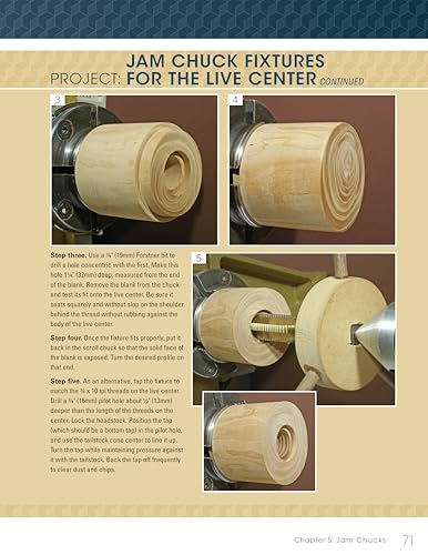 Fixtures and Chucks for Woodturning, Revised and Expanded Edition: Everything You Need to Know to Secure Wood on Your Lathe (Fox Chapel Publishing) How-Tos and Projects from Beginner to Advanced Fox Chapel Publishing