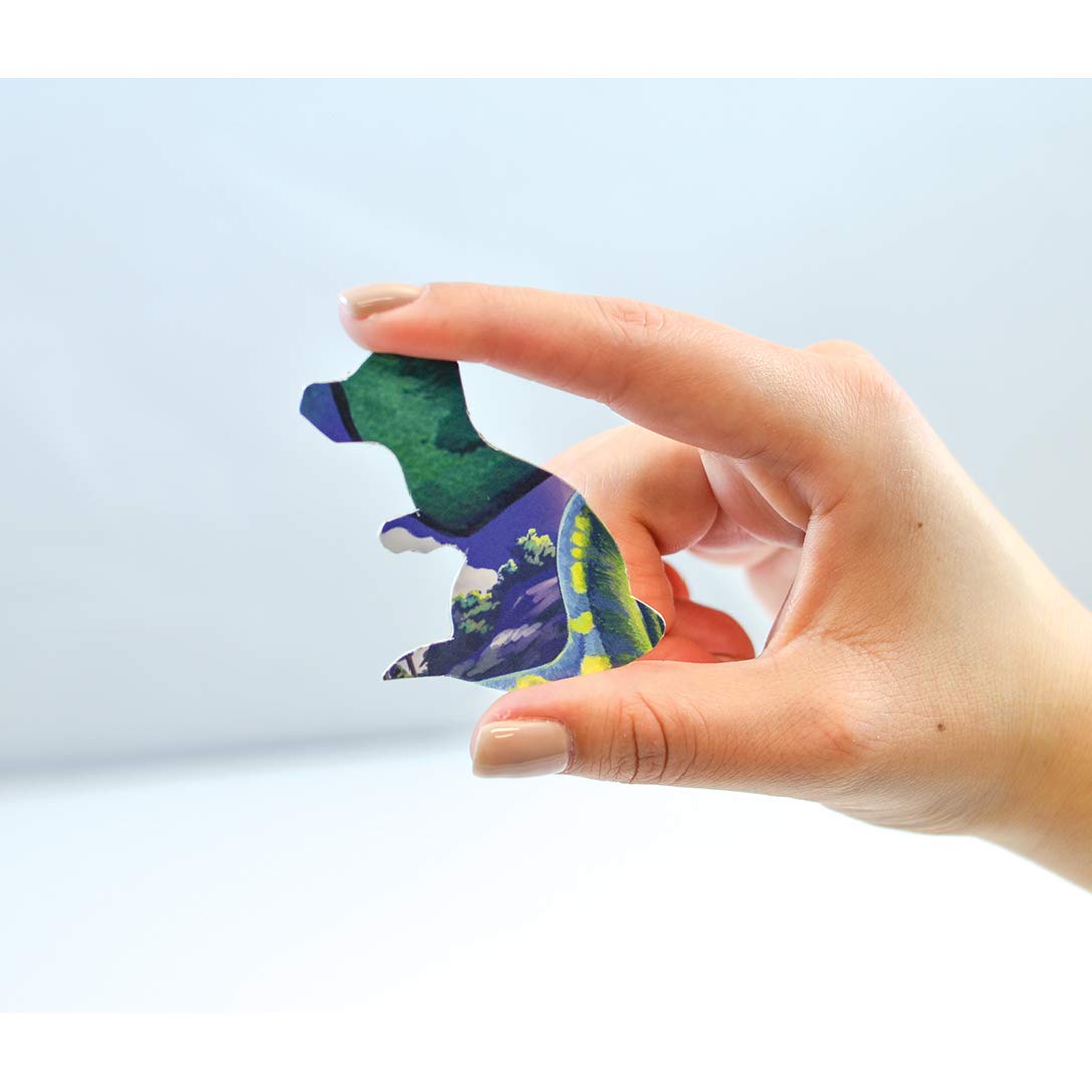 MasterPieces 100 Piece Shaped Jigsaw Puzzle for Kids - Dinosaur Days - 14"x19" Masterpieces