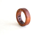 Mahogany Ring, Wood Ring, Wood Band, Mahogany wood ring, Wooden Wedding Jewelry, Mahogany Jewelry, Mahogany Wood Band, Holiday Gift, Personalized Ring Generic