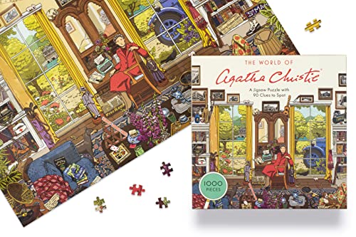 Laurence King The World of Agatha Christie 1000 Piece Puzzle Laurence King Publishing