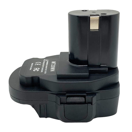 QINIZX Battery Adapter for Makita 18 Volt NiCad & NiMh Cordless Power Tools, Convert Makita BL1830B BL1850 BL1860 BL1840B 18V Lithium-Ion Battery to Makita 18V Ni-Cd/Ni-Mh Battery Converter QINIZX