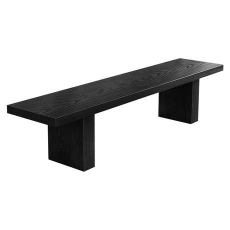 DYUNCZ Dining Room Bench, Skinny Bench, Entry Bench, Wood Bench, Wood Bench for End of Bed, Contemporary Wooden Backless Bench Seating, Vintage Bench, for Foyer Balcony Living Room(140cm/55) DYUNCZ