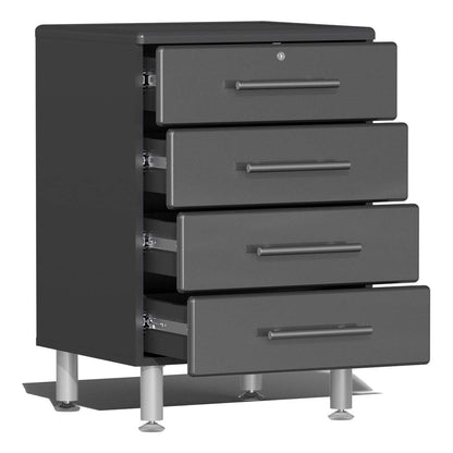 Ulti-MATE UG22050G 5-Piece Garage Cabinet Kit in Graphite Grey Metallic - WoodArtSupply