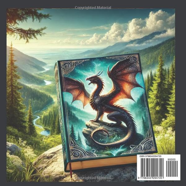 Dragons in the Wild: Coloring Book for All Ages (In the Wild: Coloring Books for All Ages) WoodArtSupply