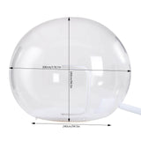 Inflatable Bubble Tent Camping Tent Transparent, Bubble Tent Dome House Camping Tent 10ft with Air Blower for DIY Outdoor Backyard Camping (10ft Transparent Tent, Without Tunnel) HaroldDol