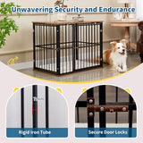 Made4Pets Dog Crate Furniture for Large Dogs, Big Dog Kennel House for Indoor and Outdoor Use, Heavy-Duty Dog Cage Chew-Resistant with Washable Cushion, Modern Side End Table, 31.1"*21.5"*25.2" MADE 4 PETS