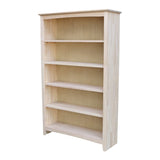 International Concepts Shaker Bookcase - 60 in H International Concepts