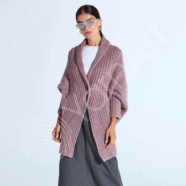 YARNART Manhattan - Glittery Knitting Yarn, Sparkle Yarn, Shiny Metallic Yarn, Wool Yarn, Acrylic Yarn, Fantasy Yarn, 1.76 Oz, 218.72 Yds (902) YarnArt