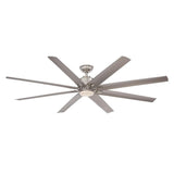 Home Decorators Collection Kensgrove 72 in. Brushed Nickel LED Ceiling Fan - With Remote Home Decorators Collection