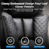 GTRACING Big and Tall Office Chair 400LBS Wide Ergonomic Gaming Chair with Deluxe Embossing Designed Leather with Foot Rest,150°Reclining Adjustable Soft Armrests Pocket Spring Back Support and Pillow GTRACING