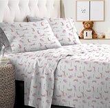 LITTLE CELEBRITY Full Sheets Set Kids Boys/Girls, Bed Sheets Kids, Cute Bed Sheet, Includes Flat, Fitted and 2 Pillowcases, 4 Piece LITTLE CELEBRITY
