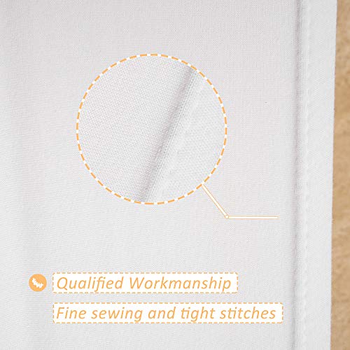 Stretch Jersey Box Spring Cover Wrap Around, Bed Skirt Alternative, Ultra Soft & Wrinkle Resistant, Queen/Queen XL, White Mrs Awesome