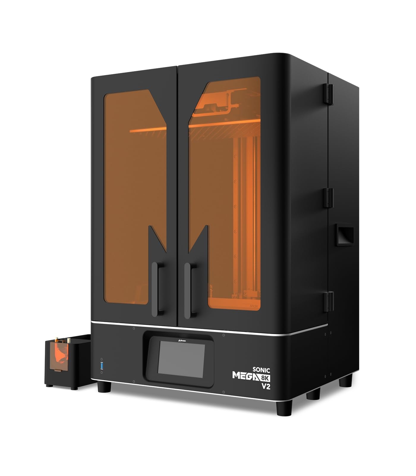 Best MSLA Large Format Resin 3D Printer Sonic Mega 8K V2. Build Volume 330 x 185 x 400 mm, LCD 8K (7680 x 4320) Resolution. Great for Professional & Home Use, Miniatures, Dental & Jewelry. - WoodArtSupply