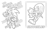 Sonic the Hedgehog: The Official Coloring Book WoodArtSupply