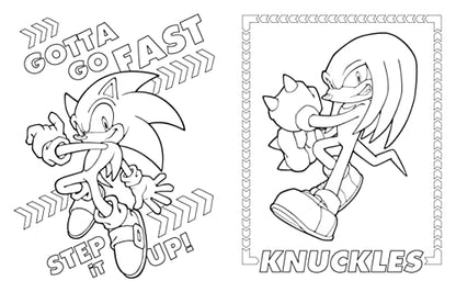 Sonic the Hedgehog: The Official Coloring Book