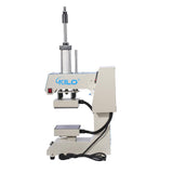 FAVSH 10×10 Label Pneumatic Heat Press Machine with Upper & Lower Heating - Dual Heating Platen for Small Items, Teflon Coated, LCD Display FAVSH