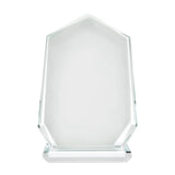 YGFRSTO Crystal Sublimation Blanks Sublimation Glass for Custom Picture Photo Frame, Award Plaque, Crystal Tabletop Decor, In-Loving Memory Sublimatin Printing Products (Peak) YGFRSTO