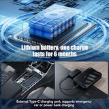 XGUNXBOX Gun Safe, Biometric gun safe for handgun, Portable Car Pistol Gun Safe Pistol with Keys Keypad and APP Control Hand Gun Lock Box, small safe for Home Bedside Car Wild camping XGUNXBOX