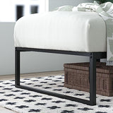 Zinus Lorelei 14 Inch Metal Platform Bed Frame, Mattress Foundation with Steel Slat Support, No Box Spring Needed, Easy Assembly, Twin, Black Zinus