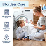 King Size Luxury Tencel Mattress Protector, 100% Waterproof, Ultra Soft, Naturally Cooling & Breathable, Deep Pocket Up to 18" Sleepsteady