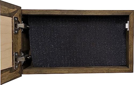 Bellewood Designs Decorative Deer Scene Wall-Mounted Secure Hidden Gun Cabinet - Concealed Gun Safe To Securely Store Your Gun & Home Self Defense Gear Bellewood Designs