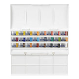 Winsor & Newton Cotman Watercolor Paint Set, Studio Set, 24 Whole Pans Winsor & Newton