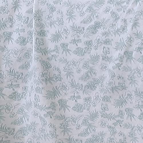 Tommy Bahama - King Sheets, Cotton Percale Bedding Set, Crisp & Cool, Stylish Bedding Set (Hibiscus Bloom Green, King) Tommy Bahama