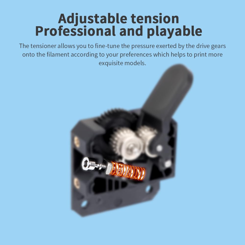 Creality Ender 3 V3 SE Extruder Kit, Original Direct Extrusion Kit Dual Gear Extruder 3.5:1 Gear Ratio Feeding Extrusion Mechanism Kit for Ender 3 S1/Ender 3 S1 Pro/Ender 5 S1/Ender 3 V3 KE 3D Printer Creality