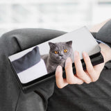 Sublimation Heat Transfer Wallet Blank, Fashion Clutch Wallets, Large Capacity Secure Buckle Leather Clutch Wallet, Wristlet Bag, DIY Craft Long Purse for Man Woman Father's Day Gift Chihutown