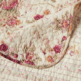 Greenland Home Antique Rose 100% Cotton Heirloom-Quality Quilt Set, 2-Piece Twin/XL, Ecru Greenland Home Fashions