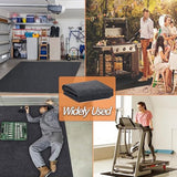 10 x 12 FT Outdoor Storage Shed Mat, Waterproof Storage Shed Flooring Mat, Anti-Slip Patio Furniture Floor Scratch Prevention Mat, Dustproof Outdoor Carport Mat Ahpuhtan