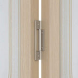 LTL Home Products 873726 Mission Glass Bifold Interior Solid Wood Door, 30" x 80", Unfinished Pine LTL Home Products