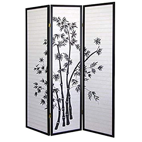 ORE International 3 Panel Room Divider - Bamboo ORE