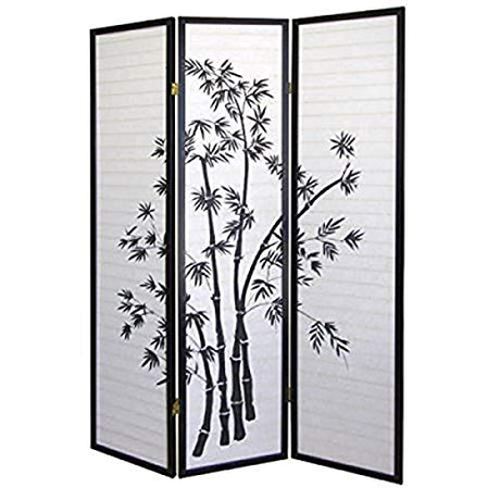 ORE International 3 Panel Room Divider - Bamboo ORE