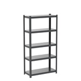 BEESTMUEBLE 72" H Garage Shelving Storage Shelves, Adjustable Metal Shelf and Shelf Units, Heavy Duty Garage Shelving for Warehouse, Basement, 35.4" W X 15.8" D X 72" H BEESTMUEBLE
