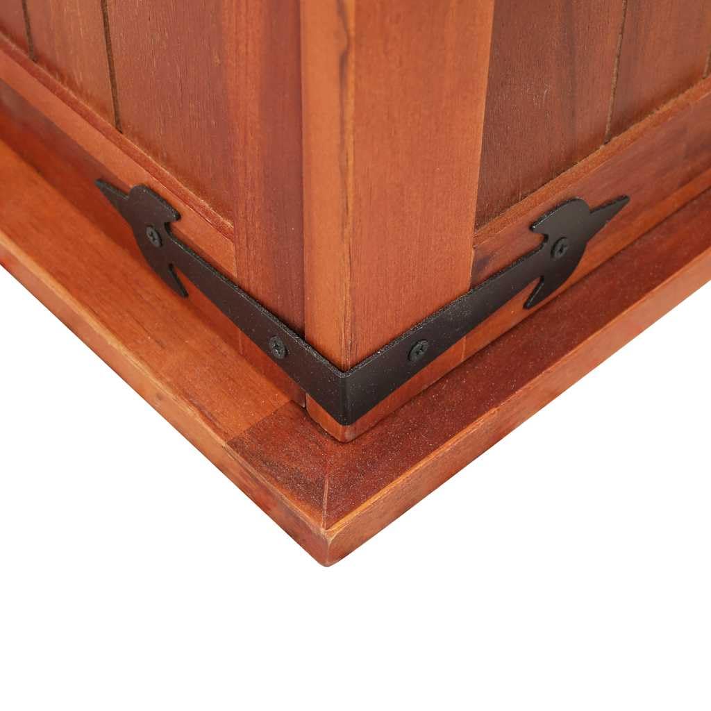 vidaXL Solid Acacia Wood Storage Chest 90 x 45 x 40 cm vidaXL